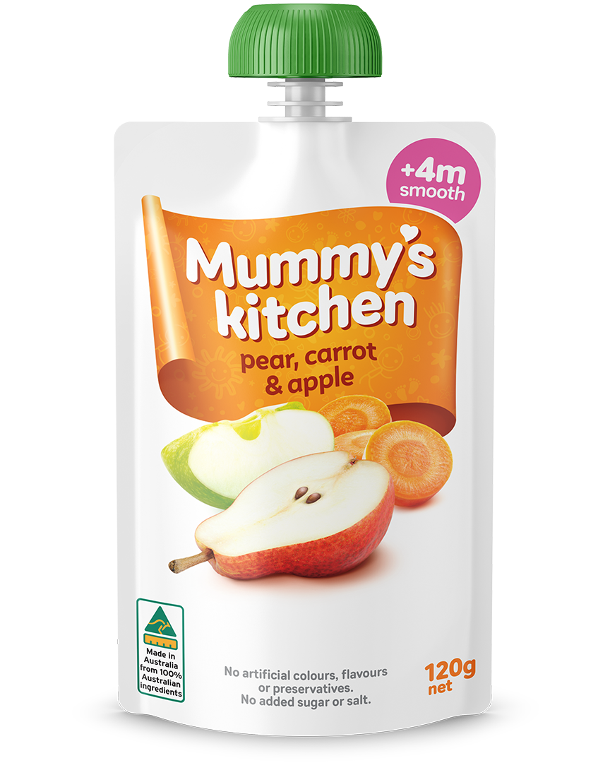Mummy's Kitchen Pear Carrot and Apple