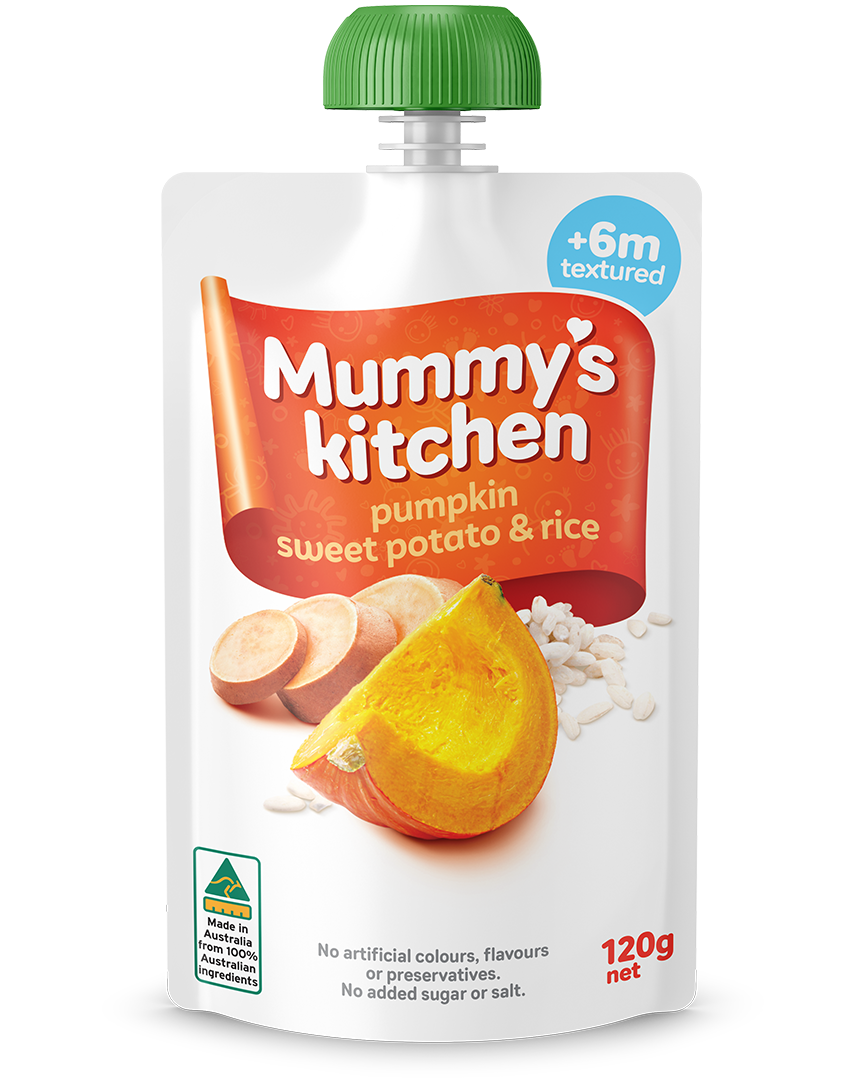 Mummy's Kitchen Pumpkin Sweet Potato and Rice
